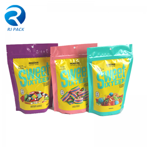 Vysoce kvalitní zakázkový design stojí sáčky pro bonbóny