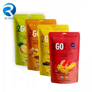 Vlastní tisk laminovaný materiál stojí sáčky pro ovoce